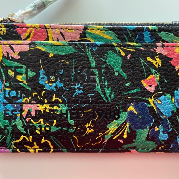 Ted Baker London Flirty Leather Card Holder - Picture 4 of 8